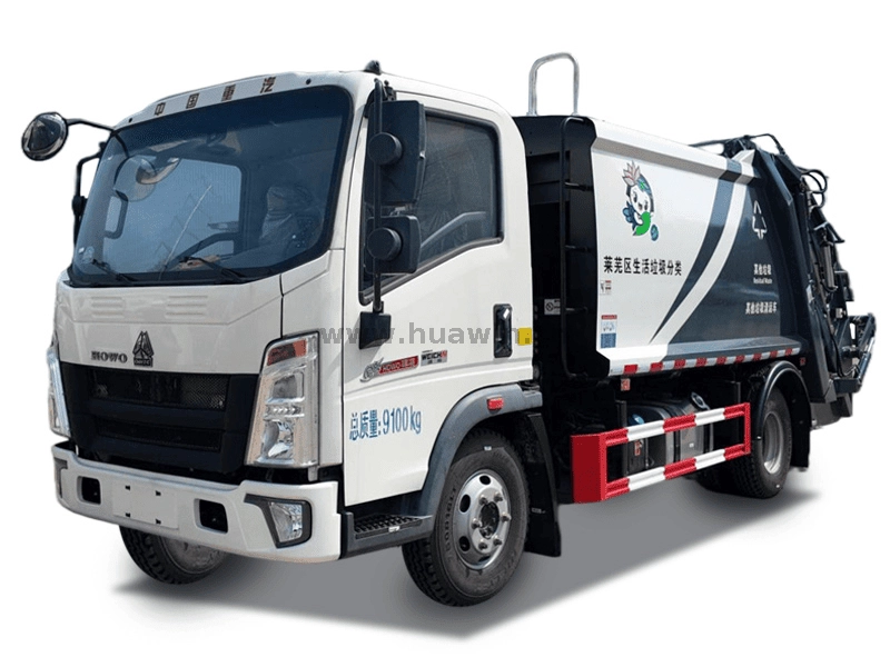 SINOTRUK-HOWO-Camión-compactador-de-basura-4x2