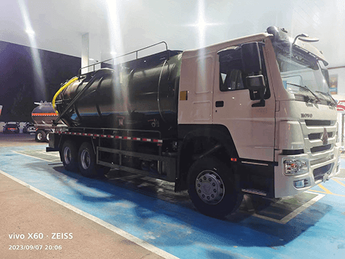 20000L JETTING AND CLEANING SEWAGE SUCTION TRUCK-2