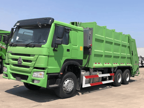 HOWO 6X4 GARBAGE COMPACTOR TRUCK 20CBM-1