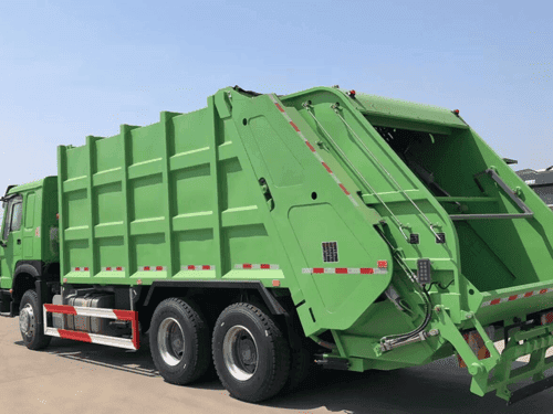 HOWO 6X4 GARBAGE COMPACTOR TRUCK 20CBM-4