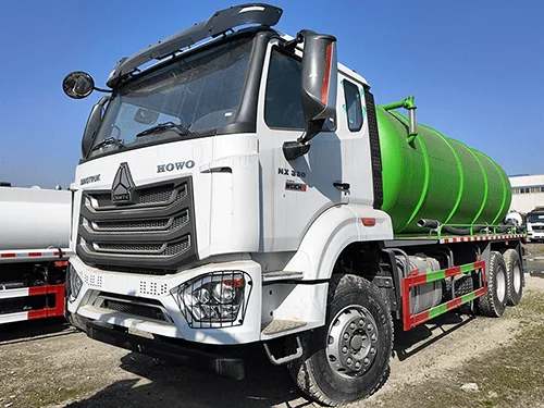 HOWO NX VACUUM TANK TRUCK FOR SEWAGE SUNCTION-7
