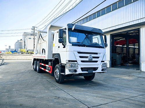 HYDRAULIC SWING ARM GARBAGE TRUCK-16