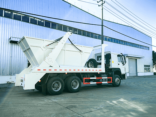 HYDRAULIC SWING ARM GARBAGE TRUCK-18