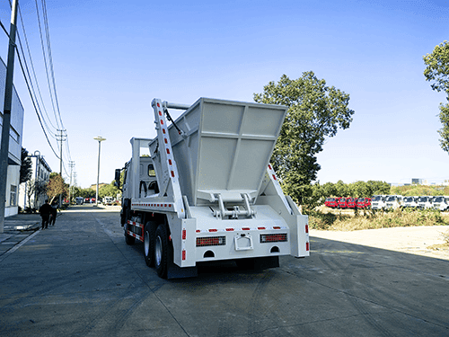 HYDRAULIC SWING ARM GARBAGE TRUCK-21