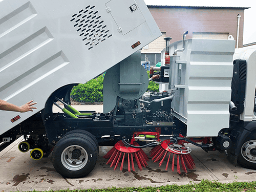 ROAD SWEEPER TRUCK FOR ROAD CLEANING-7