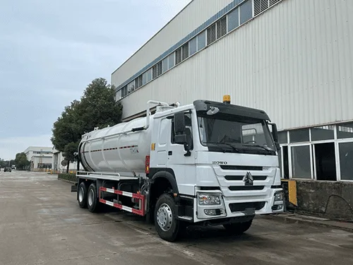 SINOTRUK HOWO SEWAGE SUCTION TRUCK-4