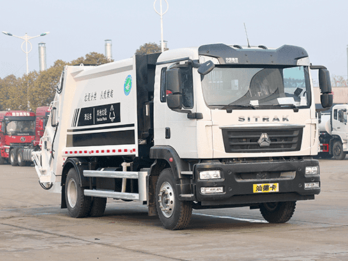 SITRAK 4X2 GARBAGE COMPACTOR TRUCK-4