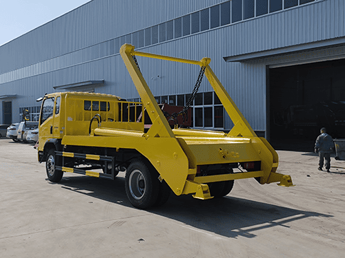 SKIP LOADER GARGABE TRUCK FOR WAST COLLECTION-2