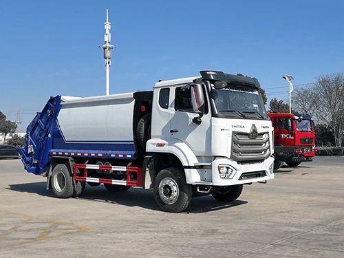 HOWO NX 4X2 15CBM Compactor Garbage Truck 5