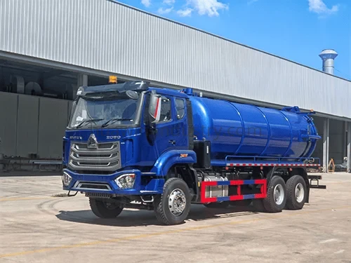 Brand New 18000 Liters Vacuum Sewage Tank Truck-1