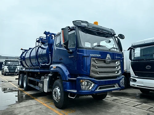 Brand New 18000 Liters Vacuum Sewage Tank Truck-2