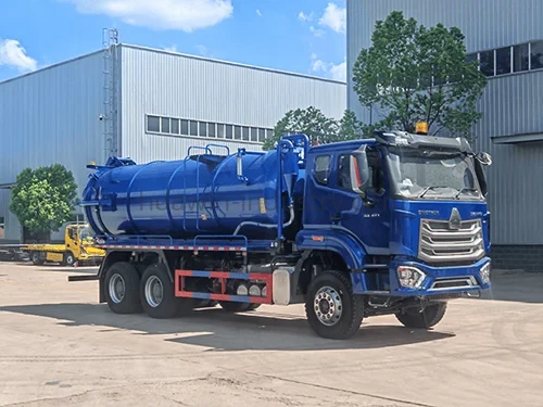 Brand New 18000 Liters Vacuum Sewage Tank Truck-6