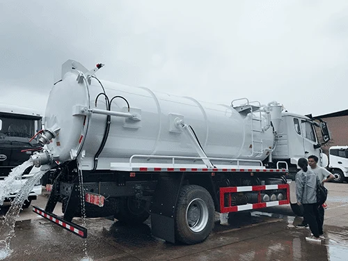 HOWO NX 4X2 12000 Liters Sewage Suction Truck-24