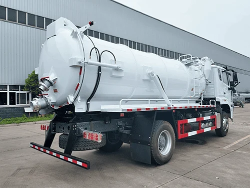 HOWO NX 4X2 12000 Liters Sewage Suction Truck-4