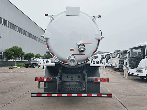 HOWO NX 4X2 12000 Liters Sewage Suction Truck-5