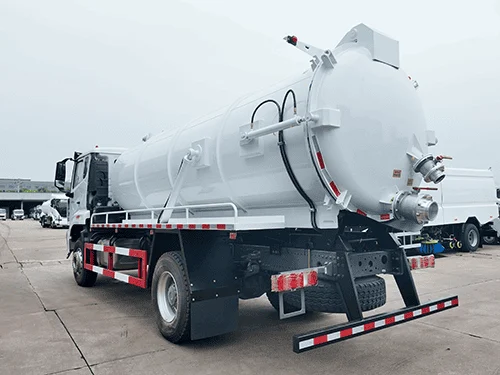 HOWO NX 4X2 12000 Liters Sewage Suction Truck-6