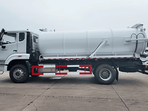 HOWO NX 4X2 12000 Liters Sewage Suction Truck-7