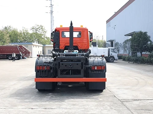 HOWO NX 8X4 Hook Lift Garbage Truck-2
