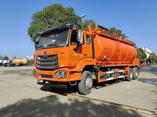 HOWO NX JETTING AND VACUUM CLEAN TRUCK-2