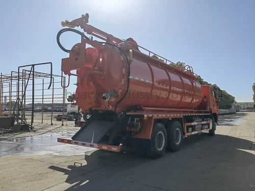 HOWO NX JETTING AND VACUUM CLEAN TRUCK-5