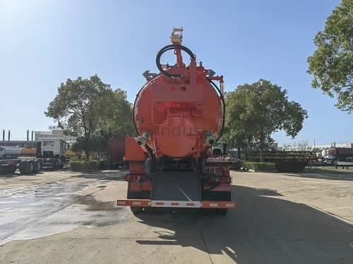 HOWO NX JETTING AND VACUUM CLEAN TRUCK-6